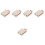 5 Pack Usb Audio Interface To Adapter External Sound Card Laptop For 4