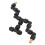4Pcs Adjustable Black Garden Spray Misting Nozzles ABS Copper Material 2