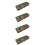 4Pcs Green Wrapping Paper Storage Organizer Under Bed Gift Storage Bag 8