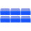 6pcs Microscope Slide Holder Multi Slots Abs Material Slide Storage Box Container For Microscope Specimens Random Color 7