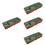 4Pcs Green Wrapping Paper Storage Organizer Under Bed Gift Storage Bag 6