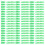 300Pcs Light Green Chicken Identification Bands Plastic Leg Rings Set 3