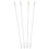 8Pcs White Blind Wands with Hook Window Blind Replacement Rods 1