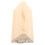 2Pcs Light Yellow Solid Wood Wheel Chocks for Trucks and Rvs Anti-Slip 2