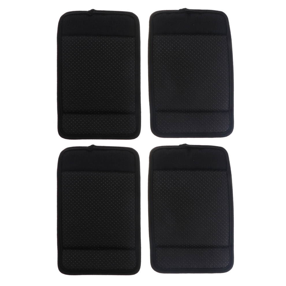 Iplusmile Black 6Pairs Walker Wheelchair Armrest Cushion Covers Nonslip Grip