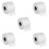 5Pcs Tree Bark Protector Wraps White Lightweight Non-Woven Fabric 4