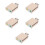 5 Pack Usb Audio Interface To Adapter External Sound Card Laptop For 7