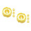 8Pcs Yellow Plastic Life Jacket Inflator Pills Automatic Replacement 10