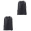 2Pcs Water-Resistant Lawn Mower Grass Bag with Adjustable Drawstring 4