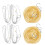 16Pcs Volleyball Net Chain Measure Tool Copper Durable Assorted Color 1