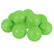 20Pcs Premium Light Green Table Soccer Balls for Adult Football Games
