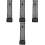 4Pcs Unique Black Iron Candlestick Home Wall Hanging Decoration 2