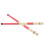 6Pcs Red Wooden Bamboo Drum Sticks Lightweight Comfortable Percussion 1