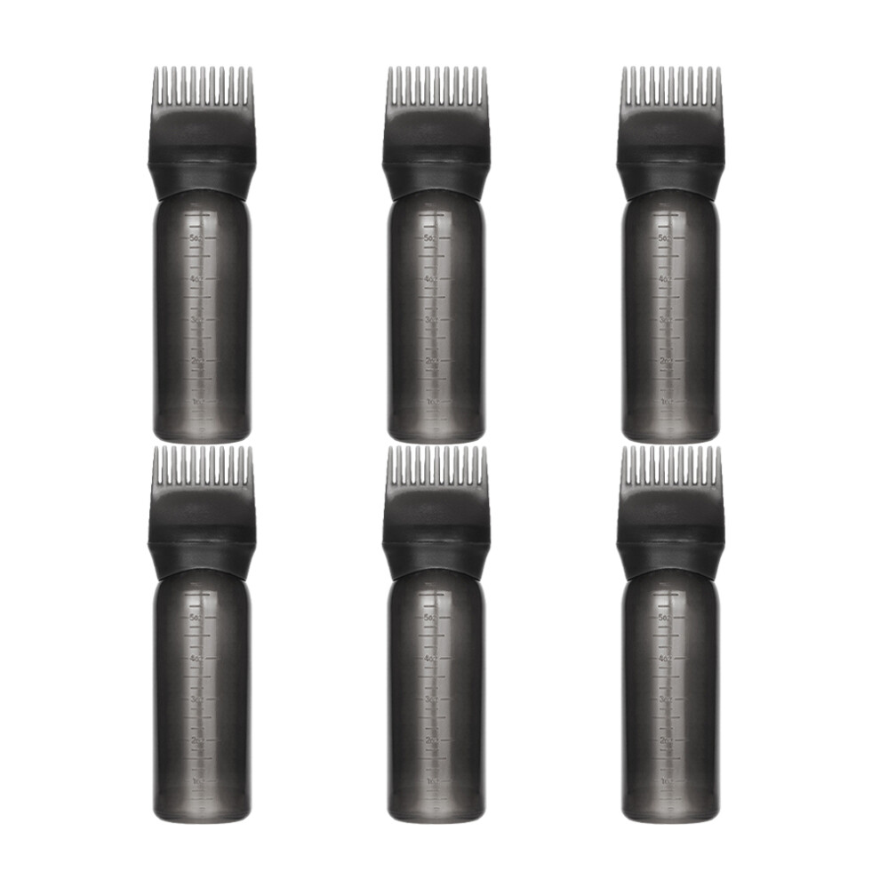 Ohphcall Black Applicator Bottle Hair Color 6Pcs