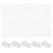5Pcs Adjustable Mesh Aquarium Net Covers for Home Fish Tank Protection