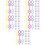 500Pcs Kids Bubble Maker Set Plastic Bubble Wand Tools Assorted Colors 9