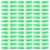 300Pcs Light Green Chicken Identification Bands Plastic Leg Rings Set 2