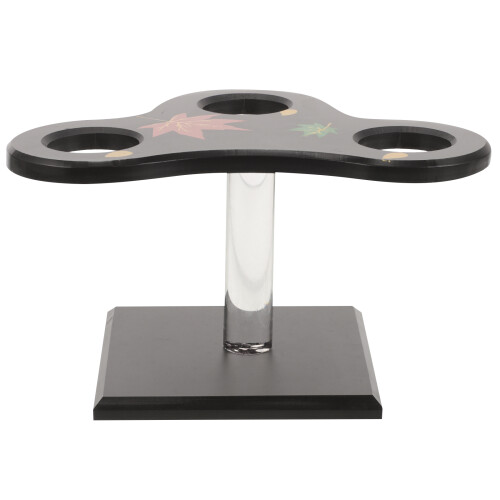 4Pcs Black Acrylic Cone Holder Display for Ice Cream