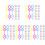 500Pcs Kids Bubble Maker Set Plastic Bubble Wand Tools Assorted Colors 4