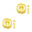 8Pcs Yellow Plastic Life Jacket Inflator Pills Automatic Replacement 4