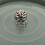 Light Green Portable Ceramic Ashtray with Lid Windproof Indoor Use 8