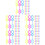 500Pcs Kids Bubble Maker Set Plastic Bubble Wand Tools Assorted Colors 8