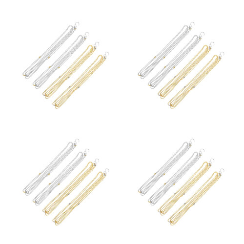 16Pcs Volleyball Net Chain Measure Tool Copper Durable Assorted Color 1