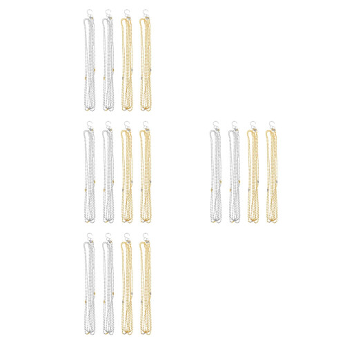 16Pcs Volleyball Net Chain Measure Tool Copper Durable Assorted Color 2