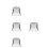 4Pcs Mini Stainless Steel Dustpan with Extended Handle for Office Use 9