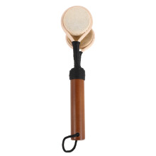 Multi Double Drum Wooden Maracas Portable Ethnic Music Shaker