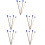 10Pairs Assorted Color Performance Drumsticks Home Use Maple Wood 8