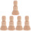 5Sets Solid Wood Paper Pot Maker Khaki Easy DIY Garden Tool 7