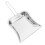 4Pcs Mini Stainless Steel Dustpan with Extended Handle for Office Use 3