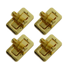 12Pcs Golden Handbag Hardware Lock Elegant Bag Accessories Replacement