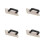 4Pcs Nylon Floor Tapping Block Tool White Floor Installation Accessory 8