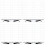 200 Pcs Eyebrow Makeup Stencils Shaping Ruler 6