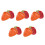 10Pcs Reusable Ceramic Fruit Bowls Mini Appetizer Plates for Home Use 9