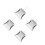4Pcs Mini Stainless Steel Dustpan with Extended Handle for Office Use 7