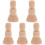 5Sets Solid Wood Paper Pot Maker Khaki Easy DIY Garden Tool 4