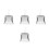 4Pcs Mini Stainless Steel Dustpan with Extended Handle for Office Use 5