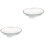 2Pcs Portable White Suction Cup Magnifying Cosmetic Makeup Mirror 4