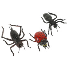 3 Pieces Toys Simulation Animal Model Artificial Models
