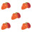 10Pcs Reusable Ceramic Fruit Bowls Mini Appetizer Plates for Home Use 10