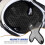 8Pcs Black Breathable Liners Soft 3D Padding Sweat Protection 9