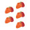 10Pcs Reusable Ceramic Fruit Bowls Mini Appetizer Plates for Home Use 5