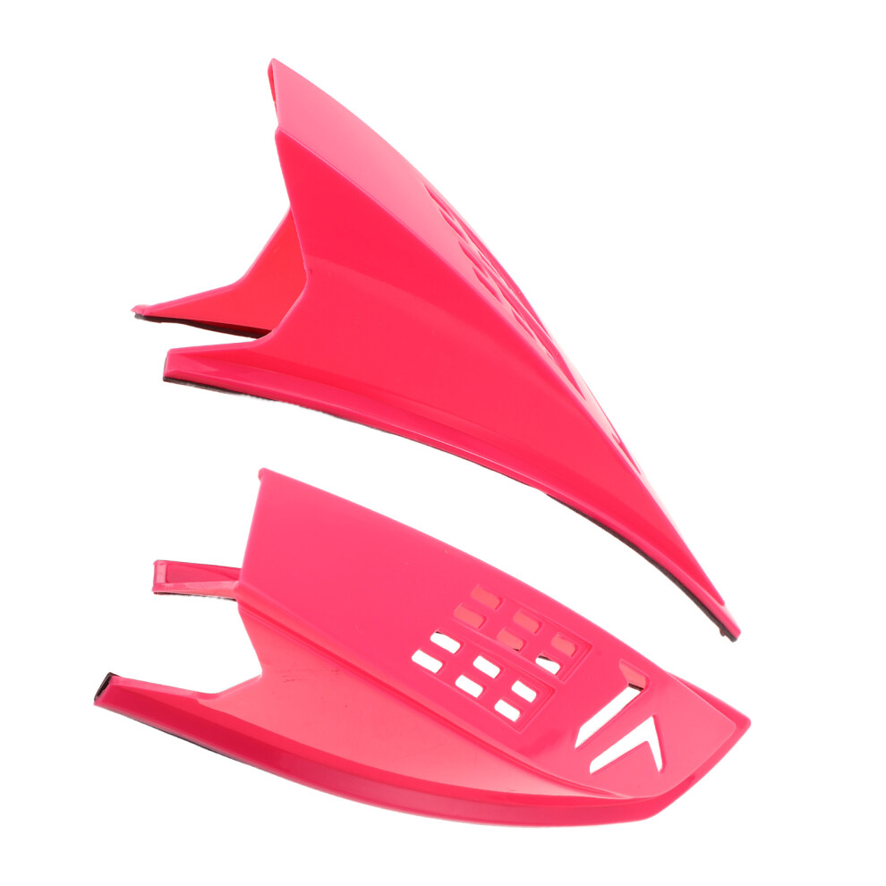 4Pcs Aerodynamic Abs Horns For Motorcycle Accessories Pink 3631600238202