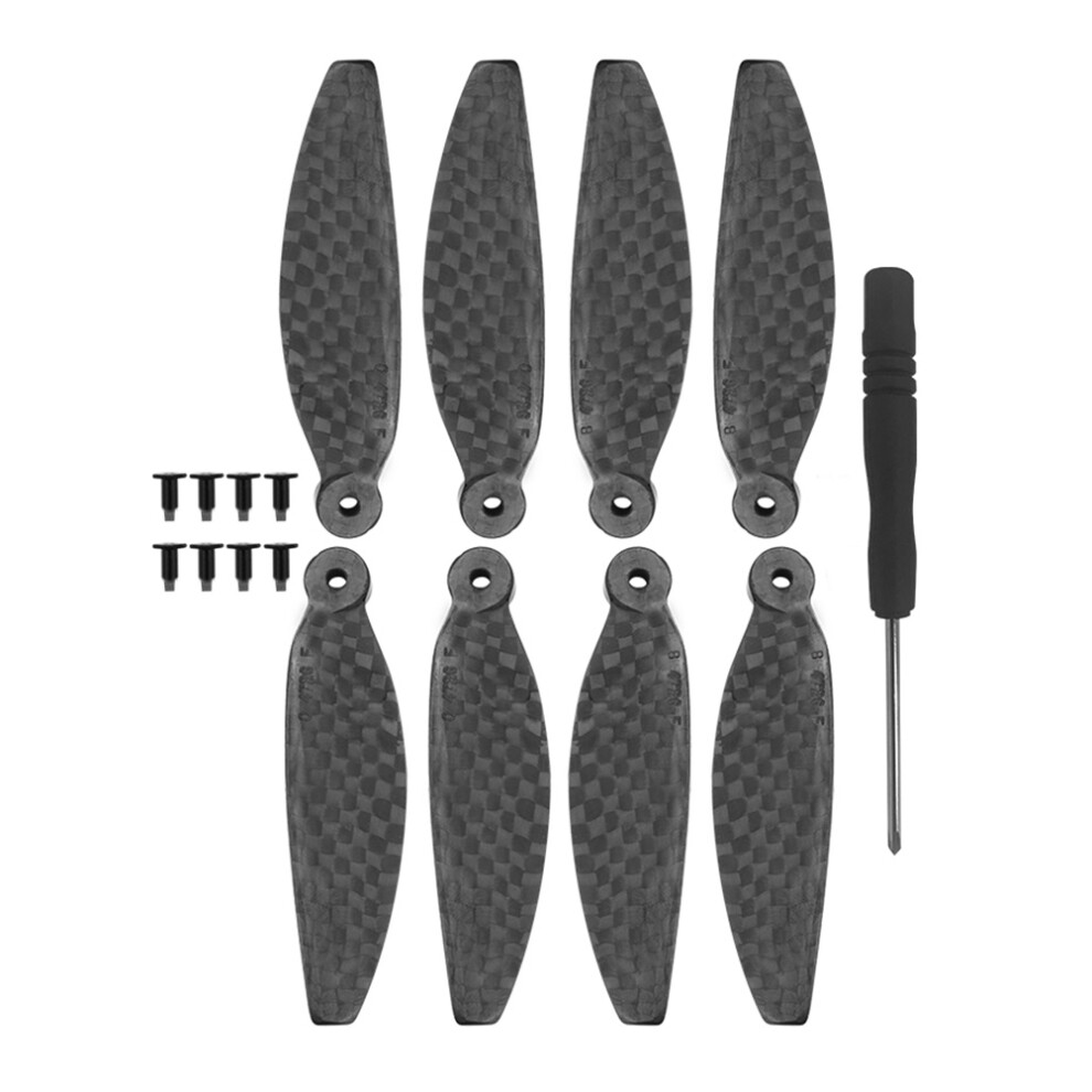 1Set Carbon Fiber Propeller For Mini Replacement Quadcopter Propellers 3631488197356