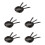 15 Pcs Simulated Mini Pan Decorative Craft Set 7