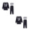 2Sets Polyester Sailor Set Halloween Marine 3
