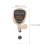 2Pcs Portable Acrylic Badge Reel Multi-Function Retractable Clip 9